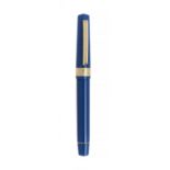 OMAS "ROMA 2000 GIUBILEO" FOUNTAIN PEN.Blue resin barrel and yellow gold details.Limited edition.