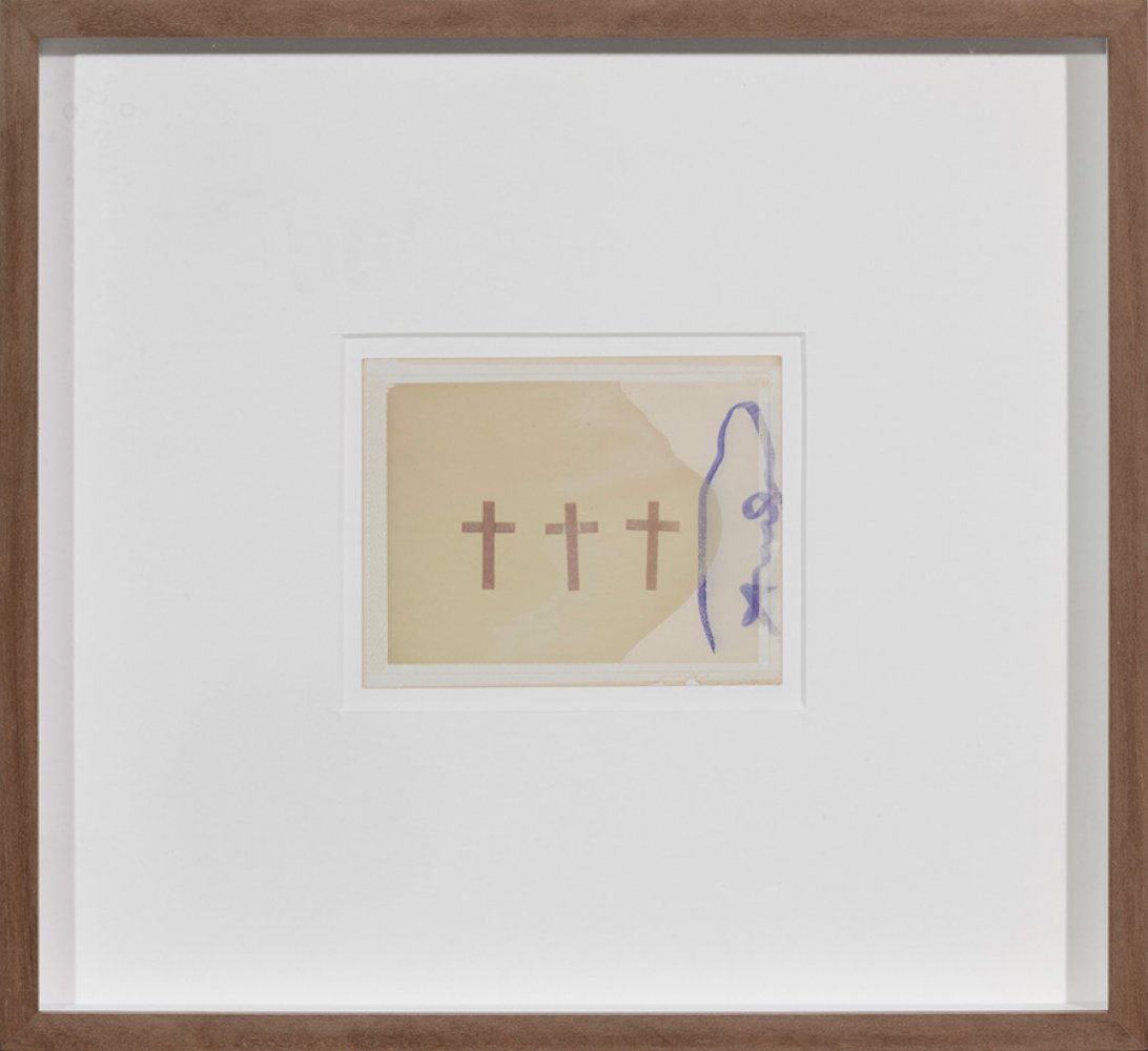 ANDY WARHOL (Pittsburgh, USA,1928-New York, USA,1987)."Crosses, 1981.Polaroid photograph. Unique - Image 3 of 4