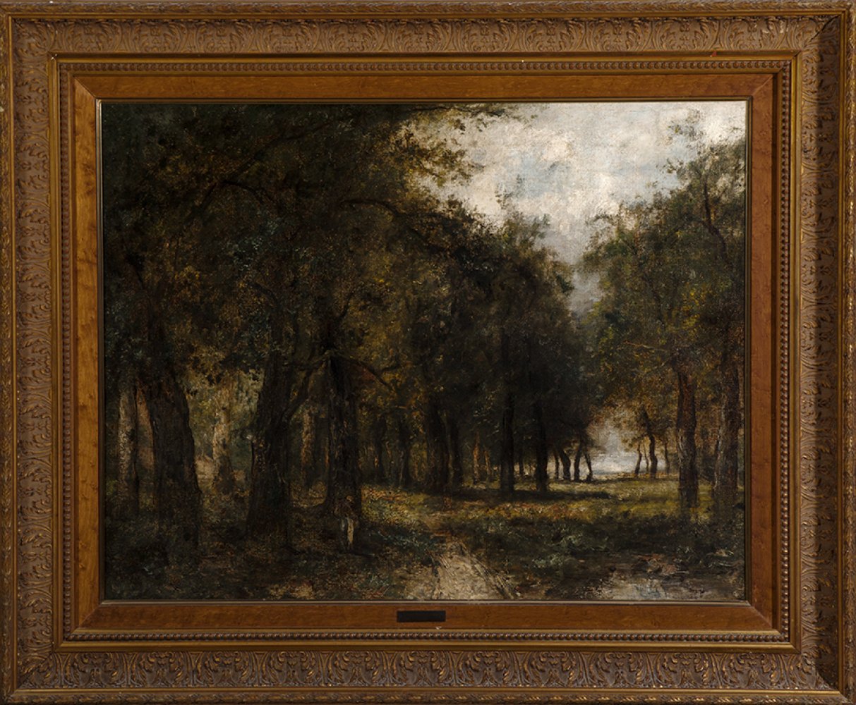 NARCISSE-VIRGILE DÍAZ DE LA PEÑA (Bordeaux, 1808- Menton, 1876)."Character in the Forest of - Image 4 of 7