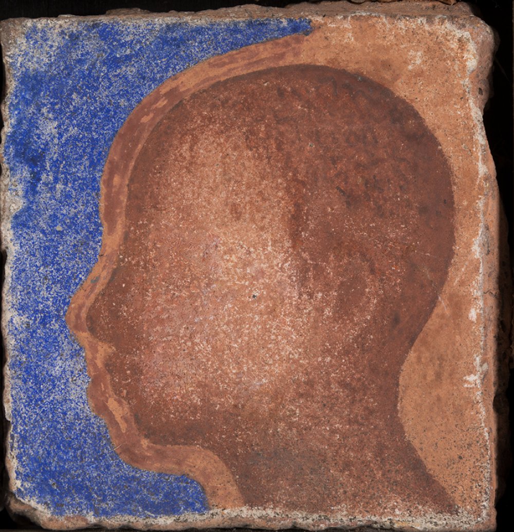 JAIME COLSON (Dominican Republic, Puerto Plata, 1901-Santo Domingo, 1975)"Face in Profile, 1941.