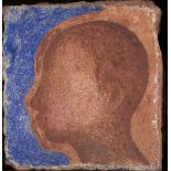 JAIME COLSON (Dominican Republic, Puerto Plata, 1901-Santo Domingo, 1975)"Face in Profile, 1941.