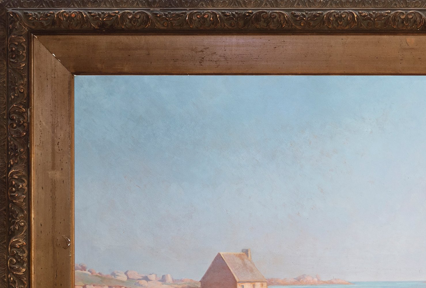 ÉMILE MEYER (France, 1823 - 1893)."Washerwomen.Oil on canvas.Signed in the lower left corner.Size: - Image 4 of 7