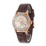 VACHERON CONSTANTIN Triple Calendar watch, ref. 4240, 1950s, for men/Unisex. Case in 18kt pink gold.