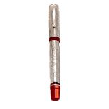 MONTEGRAPPA "1000 MIGLIA" FOUNTAIN PEN.Red resin barrel and silver case.Limited edition 420/500.