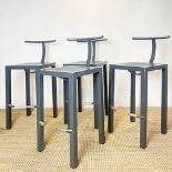 PHILIPPE STARCK (1949, Paris) for DRIADE.Set of 4 stools "Sarapis". Production period 1986.