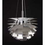 POUL HENNINGSEN (Denmark, 1894 - 1967) for LOUIS POULSEN.Ceiling lamp "Artichoke (Koglen)", design