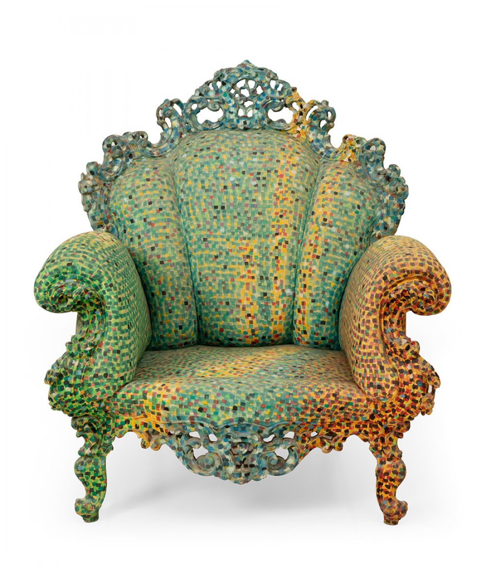 ALESSANDRO MENDINI (Milan, 1931-2019) and STUDIO ALCHIMIA.Poltrona Proust" armchair.Early edition, - Image 6 of 7