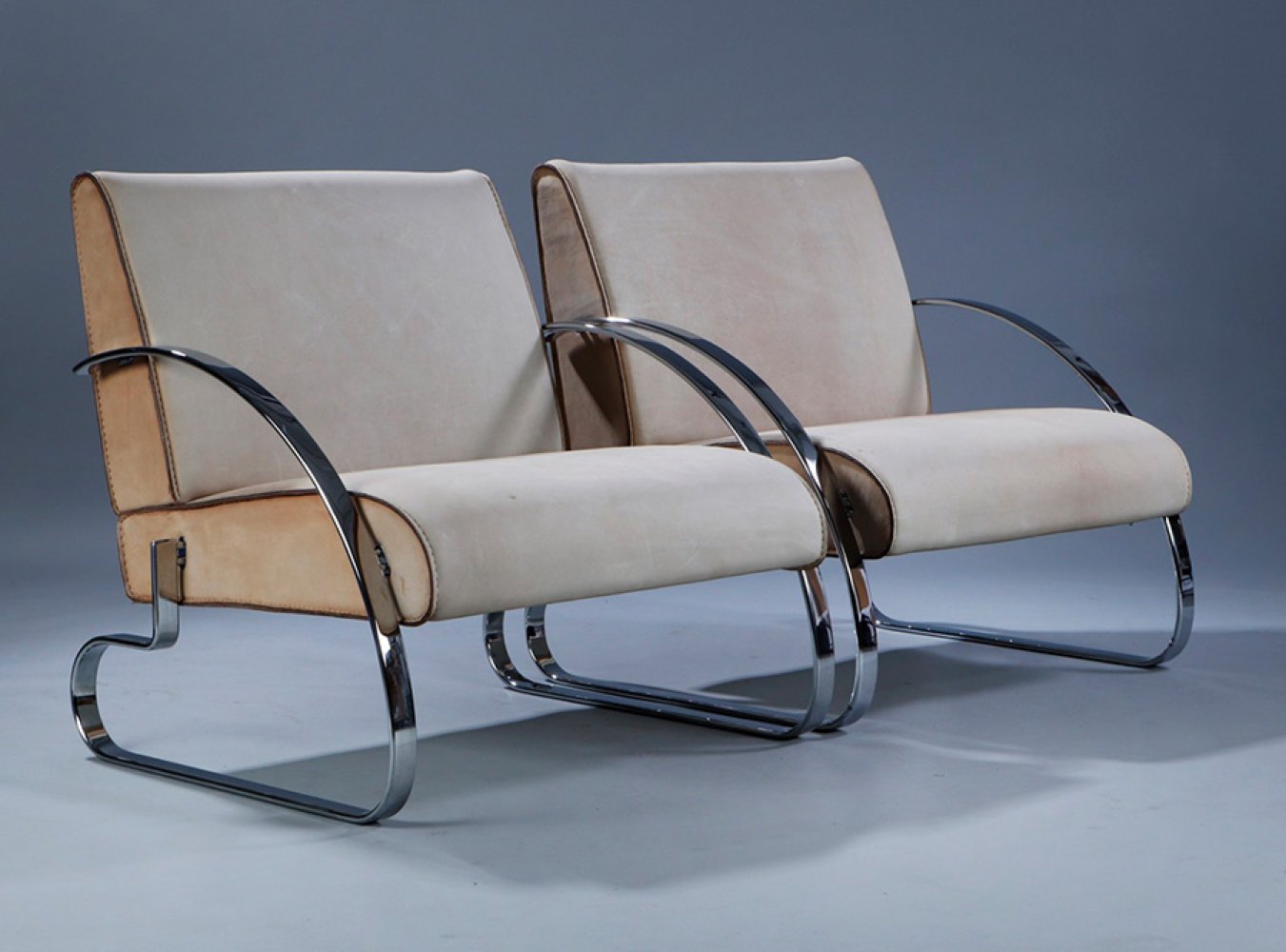 JØRGEN KASTHOLM (Denmark, 1931 - 2007) for WITTMANN, Austria.Pair of armchairs, 1983.Hard to find on - Image 4 of 5