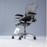 DONALD CHADWICK (1936) & WILLIAM STUMP (1936-2006) for HERMANN MILLER.Aeron multi-adjustable