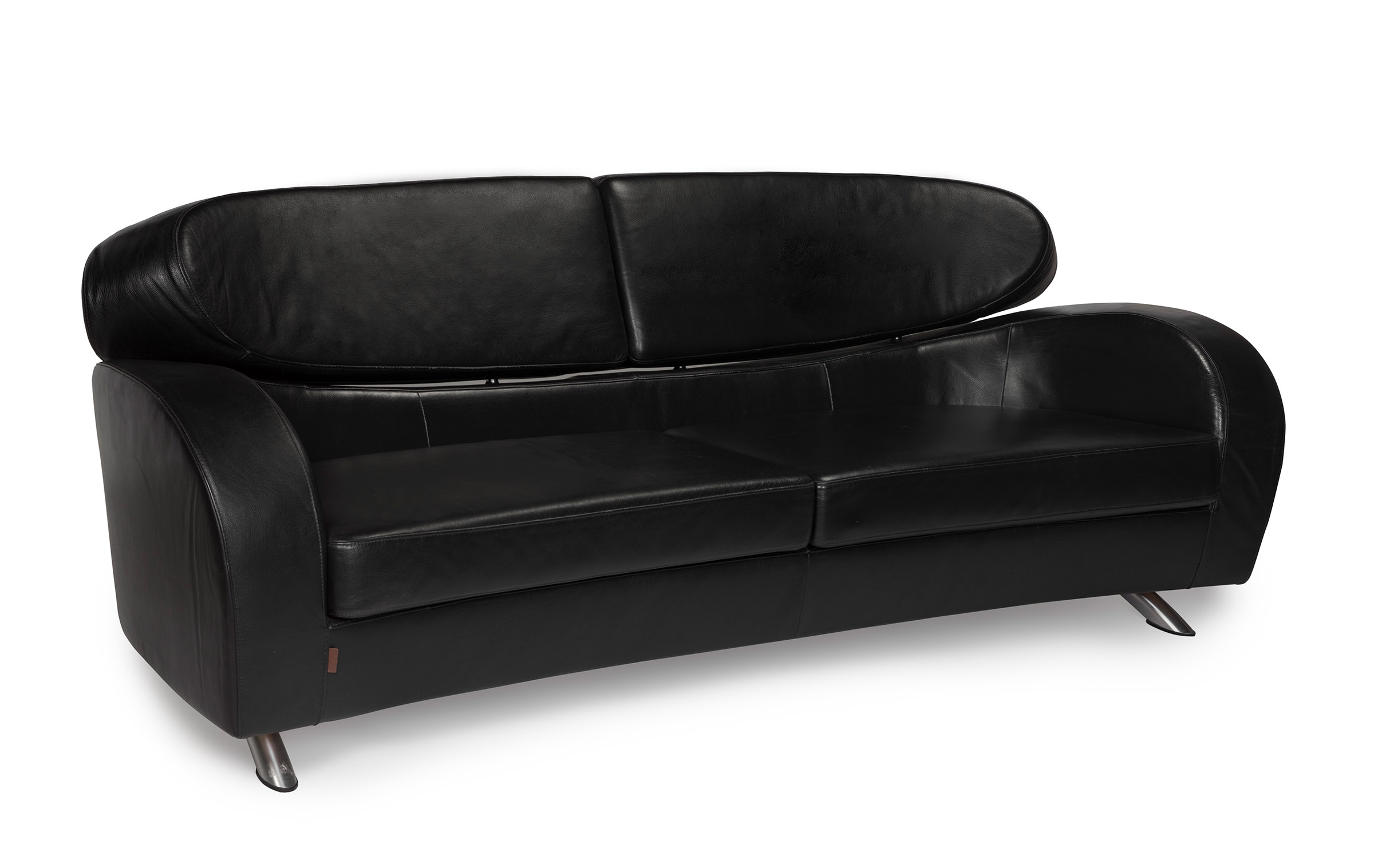 Scandinavian two-seater sofa. Stream model. BRUNSTAD, Norway.Designed by Arild Alnes and Helge