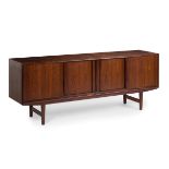 Danish sideboard E.W. BACH for Sejling Skabe, 1960's.Jacaranda wood.Shows signs of wear and tear.