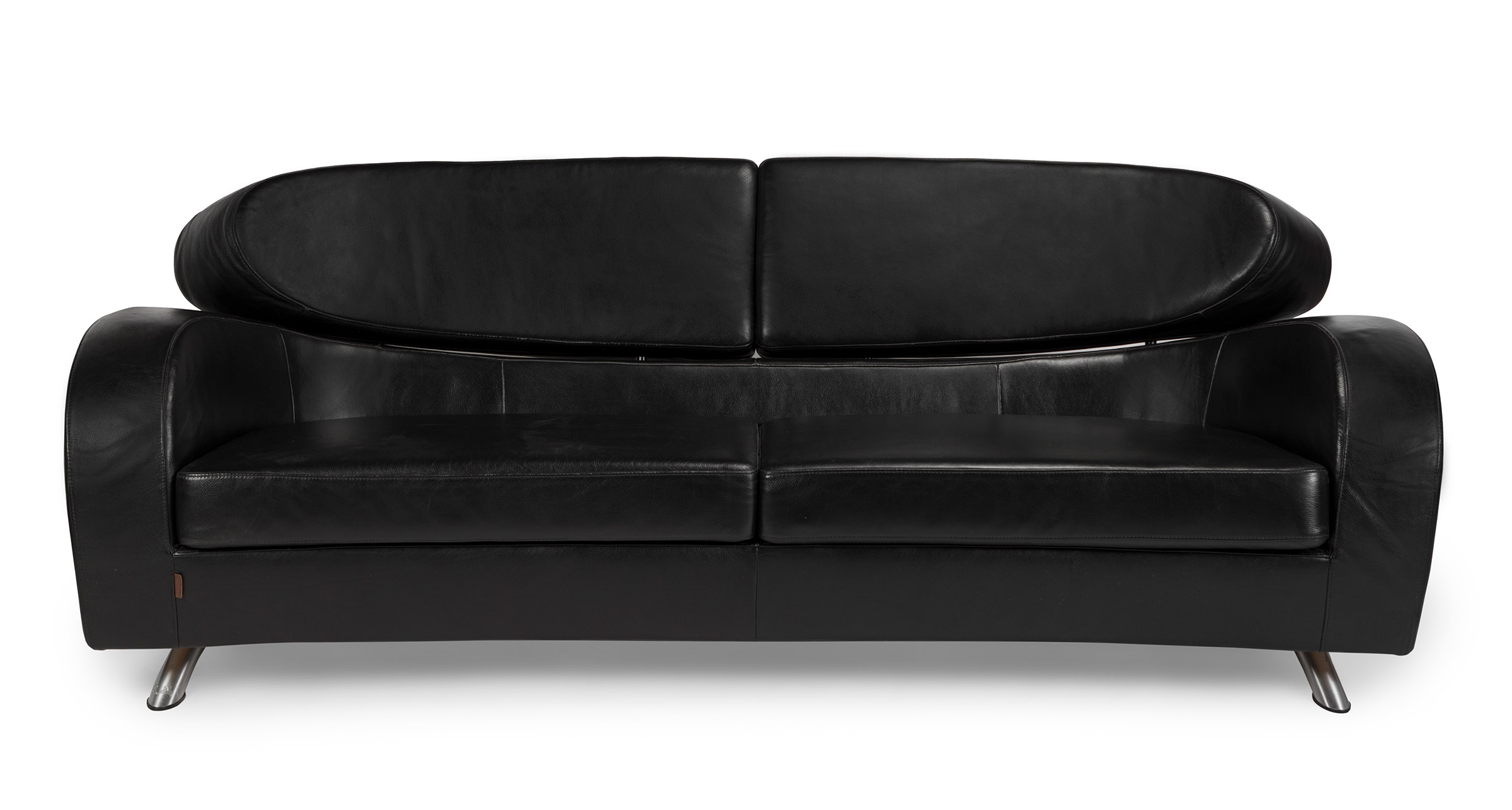 Scandinavian two-seater sofa. Stream model. BRUNSTAD, Norway.Designed by Arild Alnes and Helge - Image 3 of 6