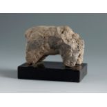 Torso of an animal. Smyrna, 3rd century BC.Terracotta.Provenance: Smyrna, 1895-1905. Collection Paul