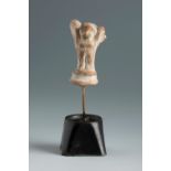 Sphinx. Smyrna, 3rd century BC.Terracotta.Provenance: Smyrna, 1895-1905. Collection Paul Gaudin (