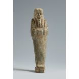 Ancient Egyptian Ushebti, Lower Egypt, 664-323 BC.Fayenza.Provenance: Private collection, Le