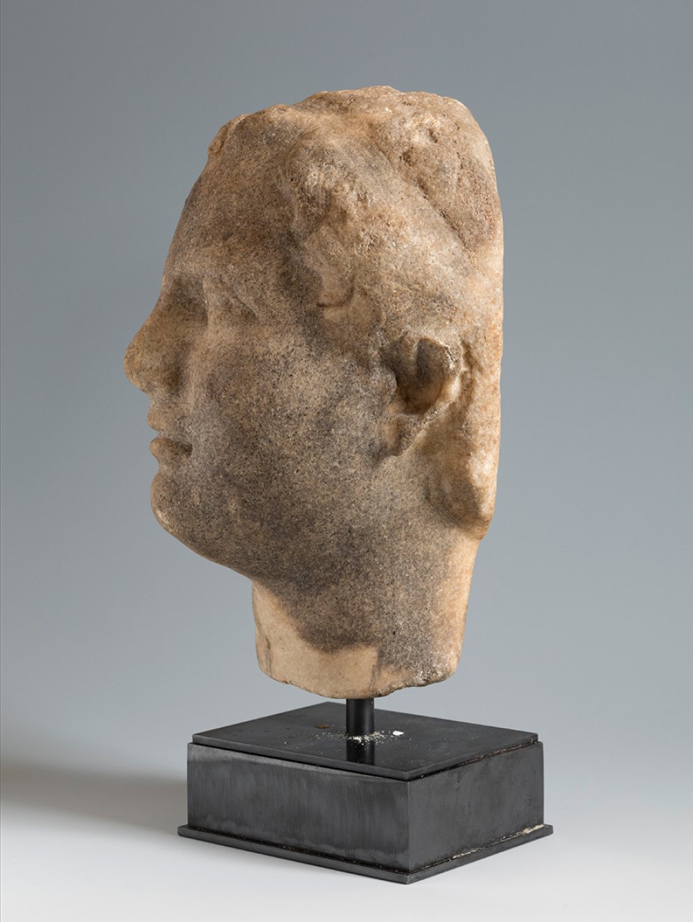 Portrait of a child. Ancient Rome, 1st-3rd century AD.Marble.Provenance: private collection, - Image 4 of 4
