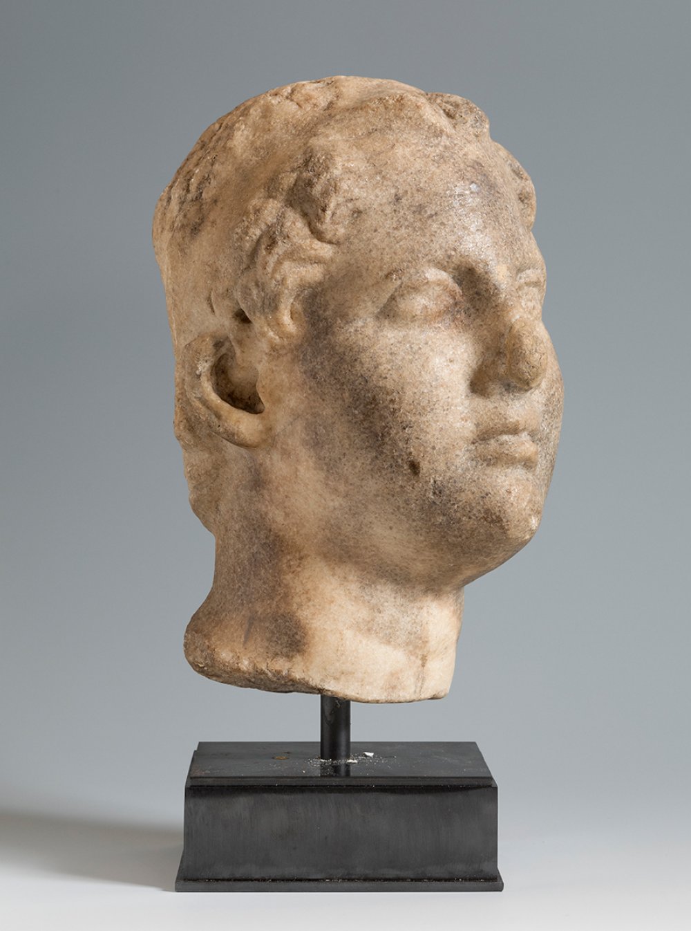 Portrait of a child. Ancient Rome, 1st-3rd century AD.Marble.Provenance: private collection, - Image 2 of 4