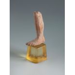 Left leg. Smyrna, 3rd century BC.Terracotta.Provenance: Smyrna, 1895-1905. Collection Paul Gaudin (