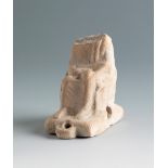 Seated female figure. Smyrna, 3rd century BC.Terracotta.Provenance: Smyrna, 1895-1905. Collection