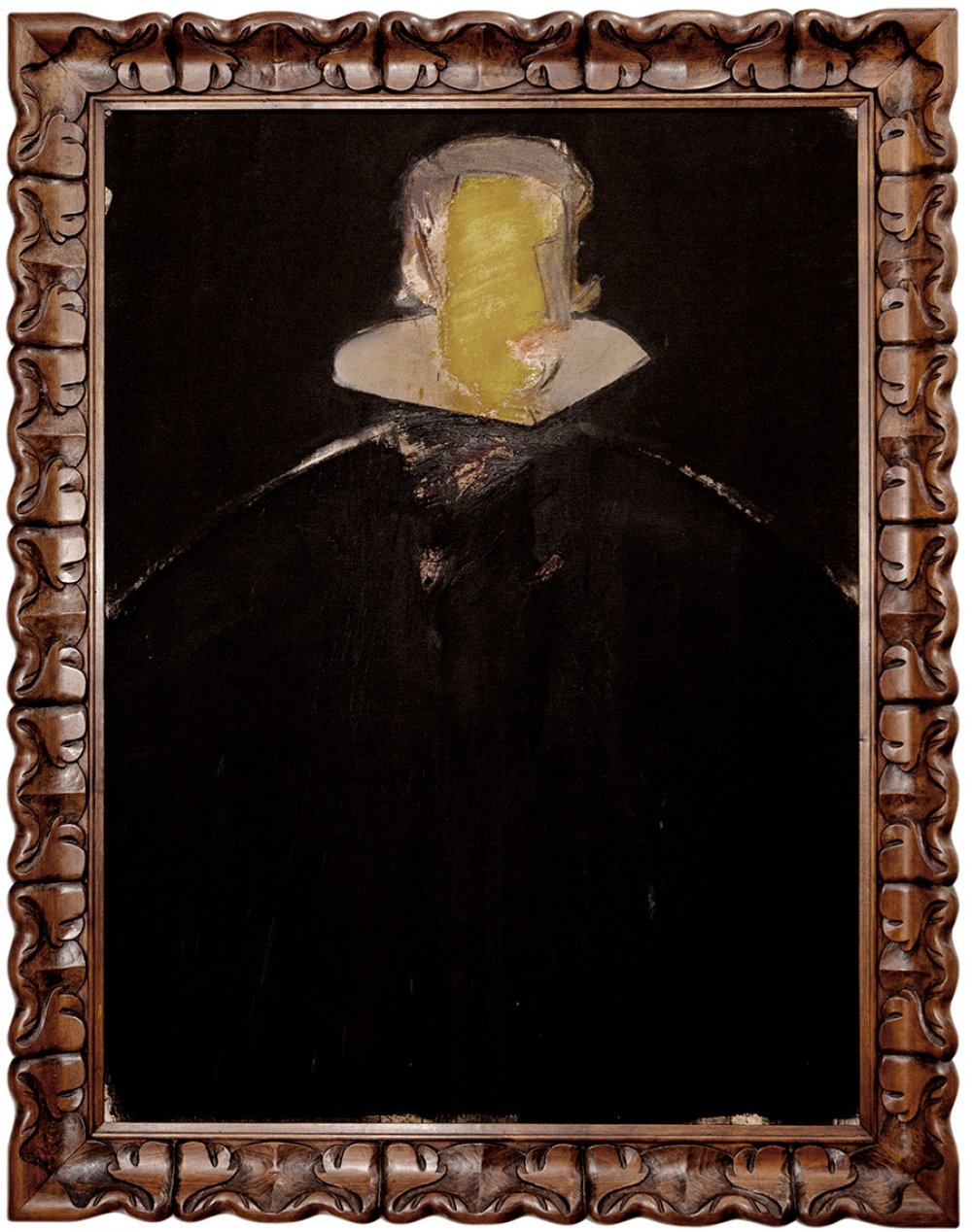 MANOLO VALDÉS BLASCO (Valencia, 1942)"Felipe IV", 1982Oil on canvas adhered to board.Signed on the - Image 5 of 5