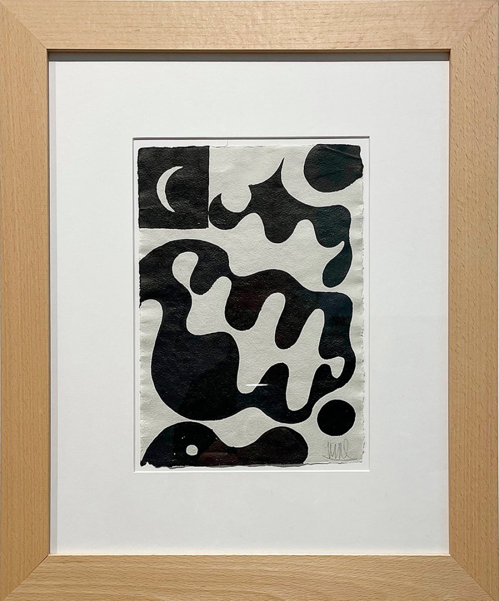 MIGUEL ÁNGEL CAMPANO, (Madrid, 1948 - Cercedilla, 2018).Untitled, 1995.Acrylic on paper.Size: 26 x - Image 2 of 3