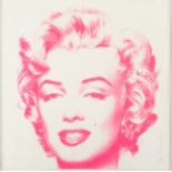 "MR. BRAINWASH", THIERRY GUETTA (Garges-lès-Gonesse, France, 1966)."Diamond girl pink", 2016.Diamond