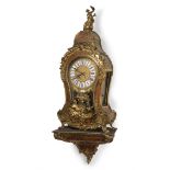 Poster clock; Louis XV, France. second half of the nineteenth century.Wood with Boullè type
