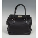 HERMÈSBag Model Toolbox 26.Leather.Keeps its case.Slight marks of use.Hermès Toolbox handbag in