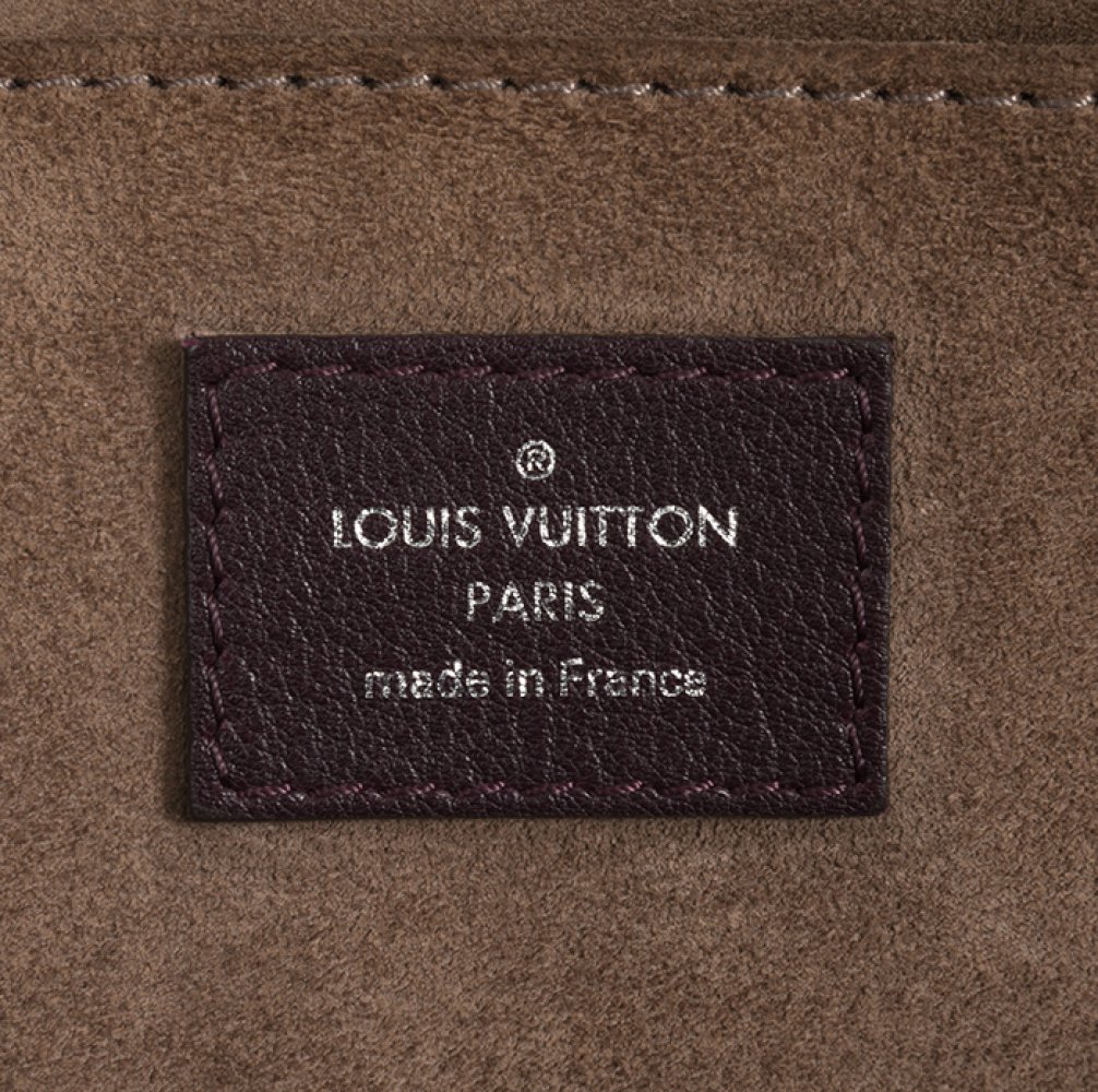 LOUIS VUITTONSofia Coppola handbag.Leather. Suede interior.Slight marks of use.In dark brown - Image 3 of 5