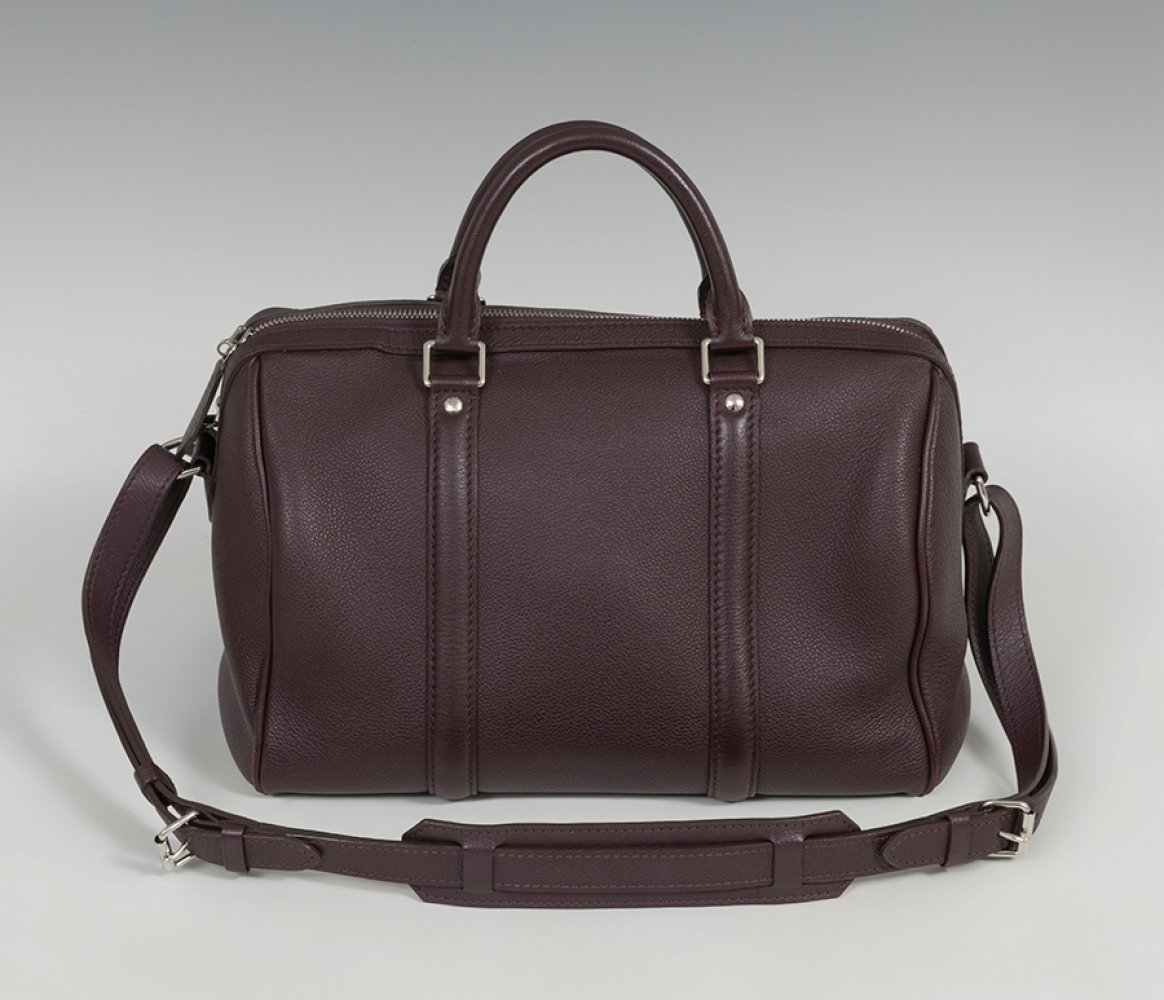 LOUIS VUITTONSofia Coppola handbag.Leather. Suede interior.Slight marks of use.In dark brown - Image 5 of 5