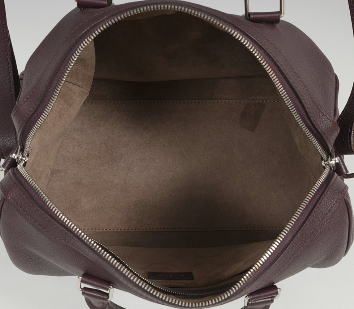 LOUIS VUITTONSofia Coppola handbag.Leather. Suede interior.Slight marks of use.In dark brown - Image 4 of 5