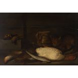 Flemish school; 17th century."Still life".Oil on oak panel.It has faults and restorations.It has