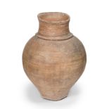 Jar; Spain, 16th century.Earthenware.It has faults and restorations.Measurements: 68 x 50 cm.