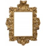Frame; Spain, Charles II period, last third of the 17th century.Carved wood and fine gold.