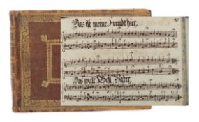 Choralbuch 1778, deutsche Handschrift