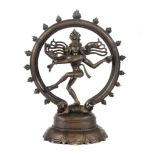 Tanzender Shiva unterm Feuerkranz
