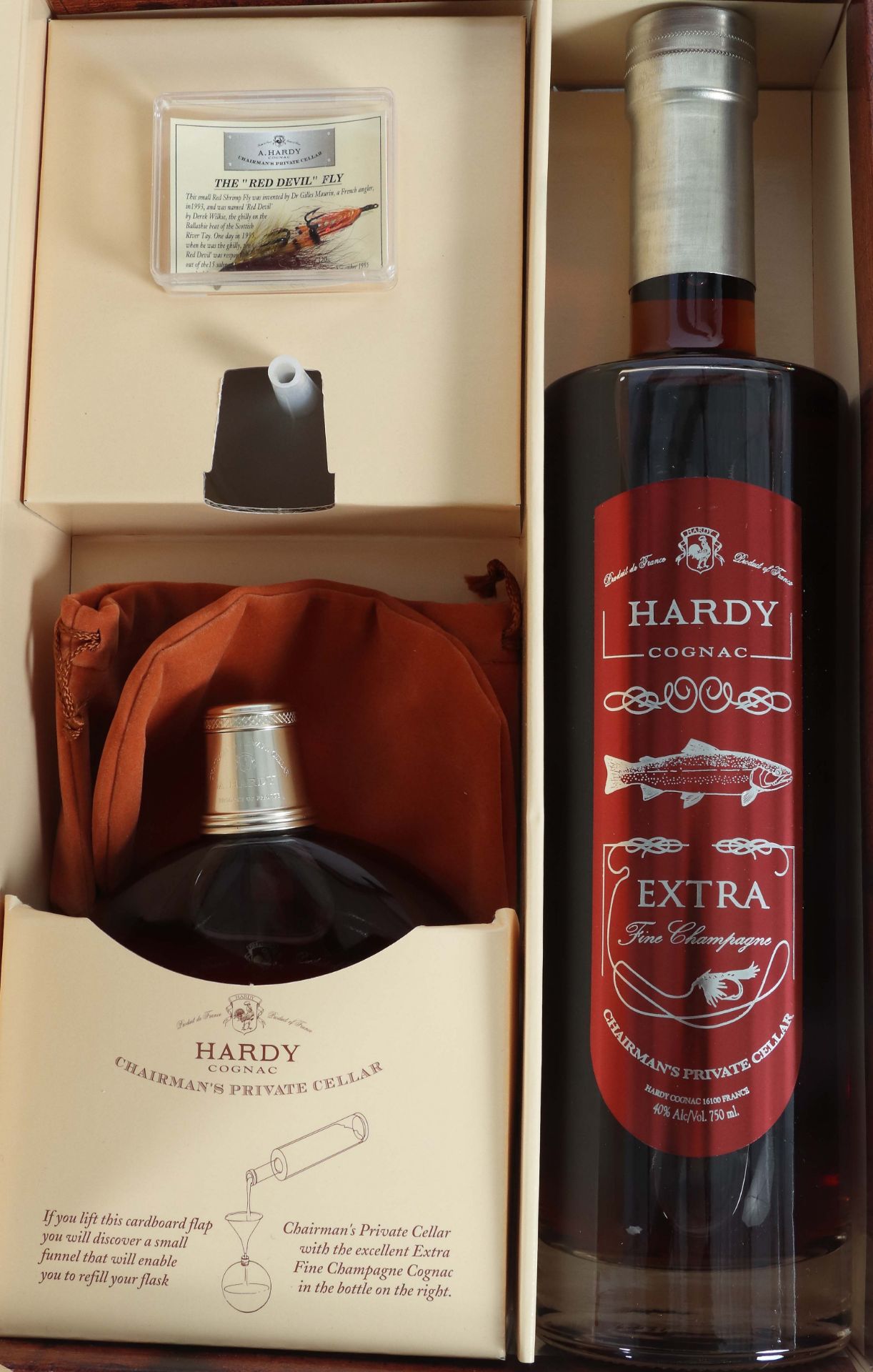 Konvolut Cognac 1x Hardy Chairman's - Image 2 of 2