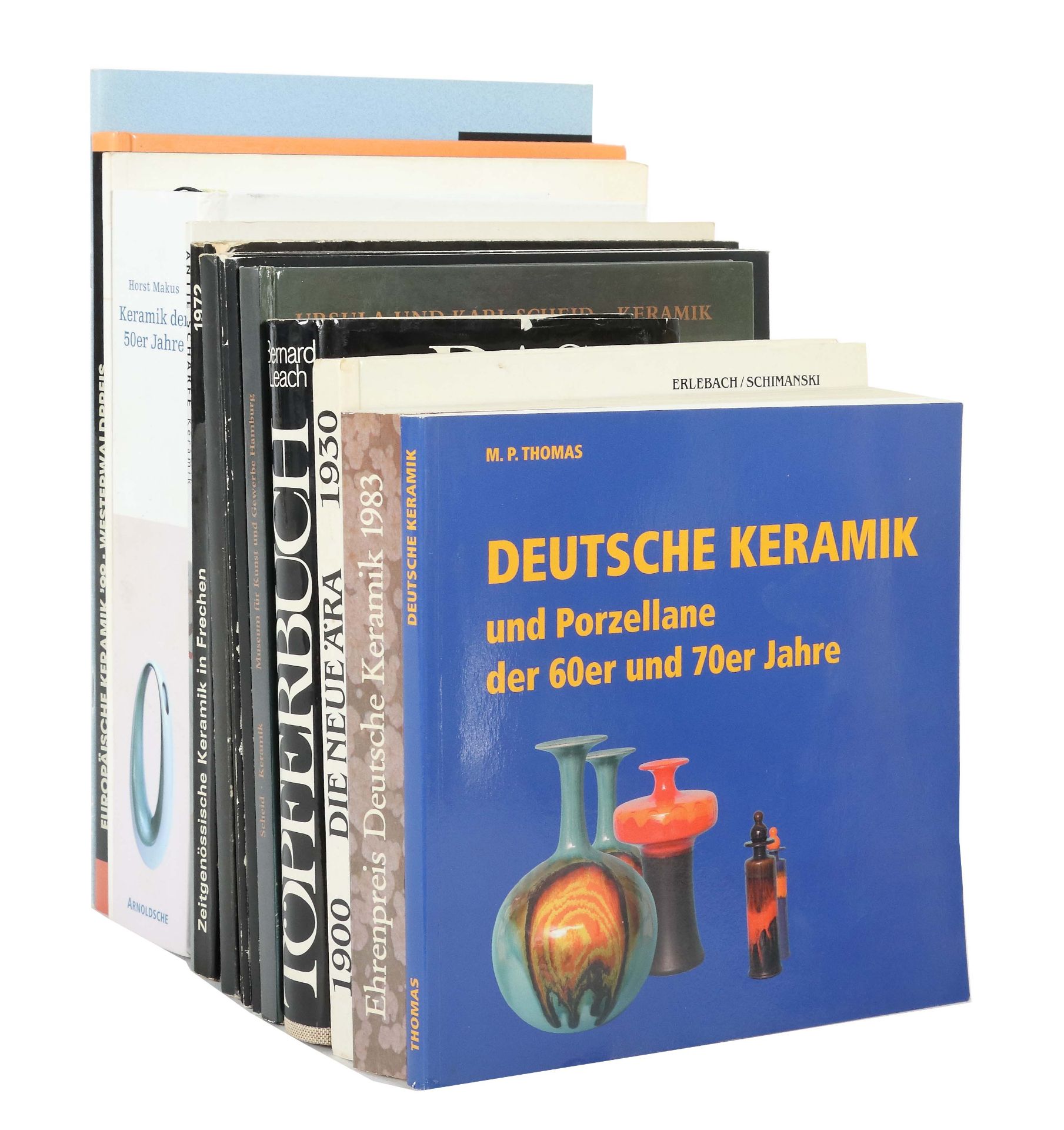 16 Keramik-Bücher u.a. Makus, Keramik