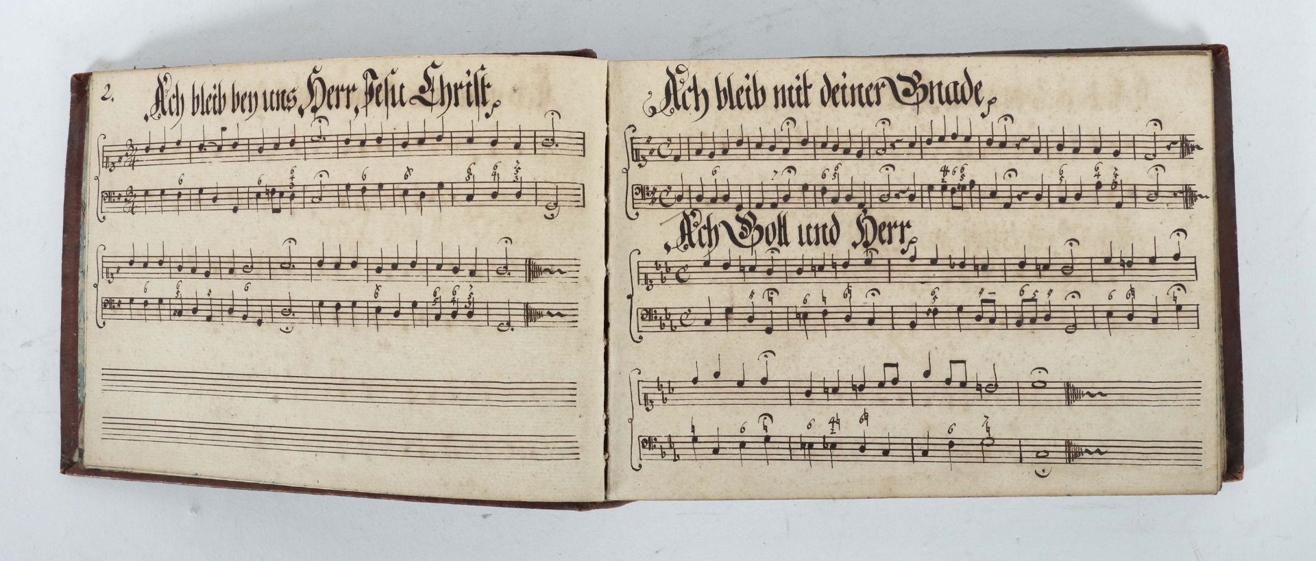 Choralbuch 1778, deutsche Handschrift - Bild 2 aus 5