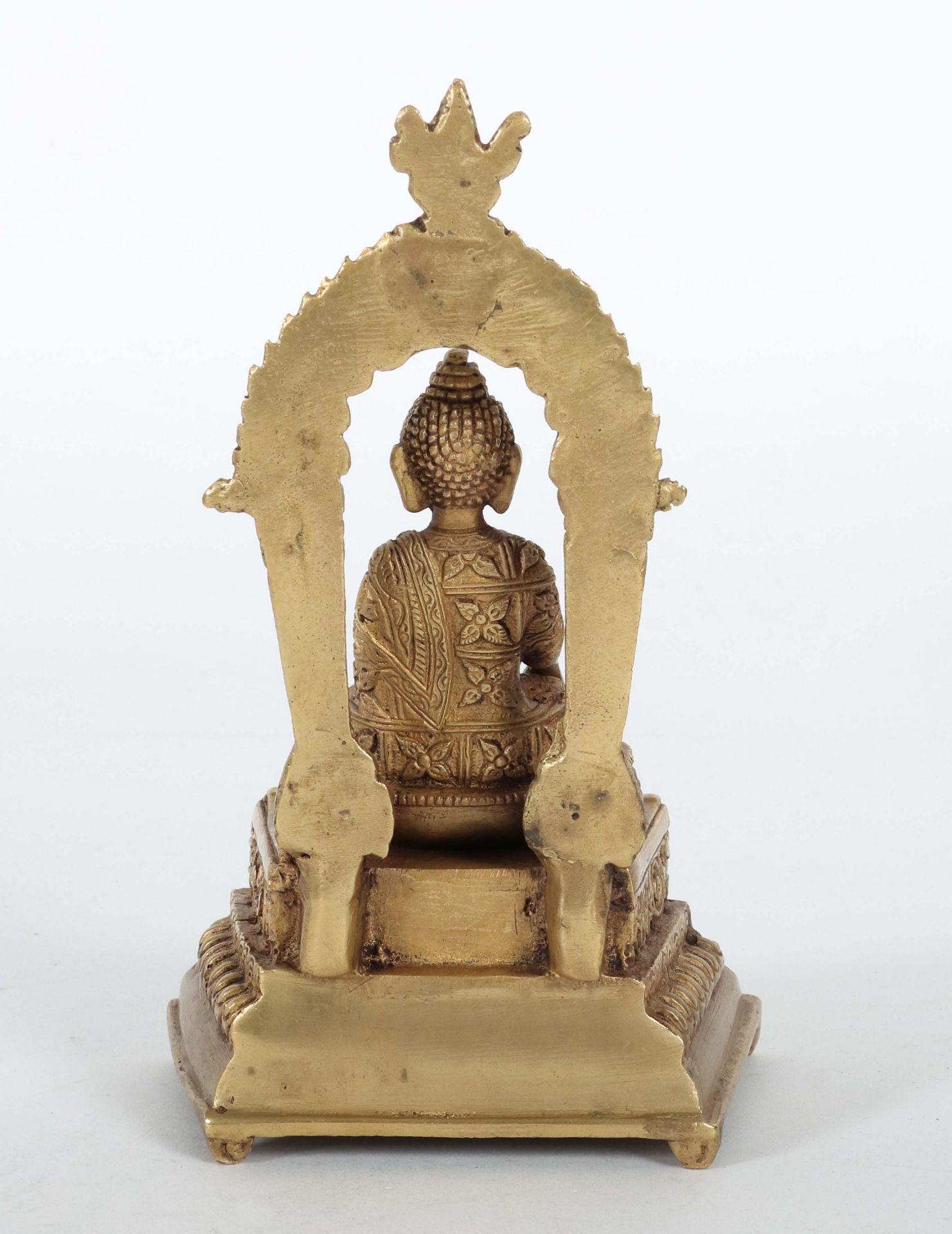 Buddha Indien, 2. Hälfte 20. Jh., - Bild 2 aus 2