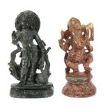 Krishna und Ganesha Indien, 2. Hälfte