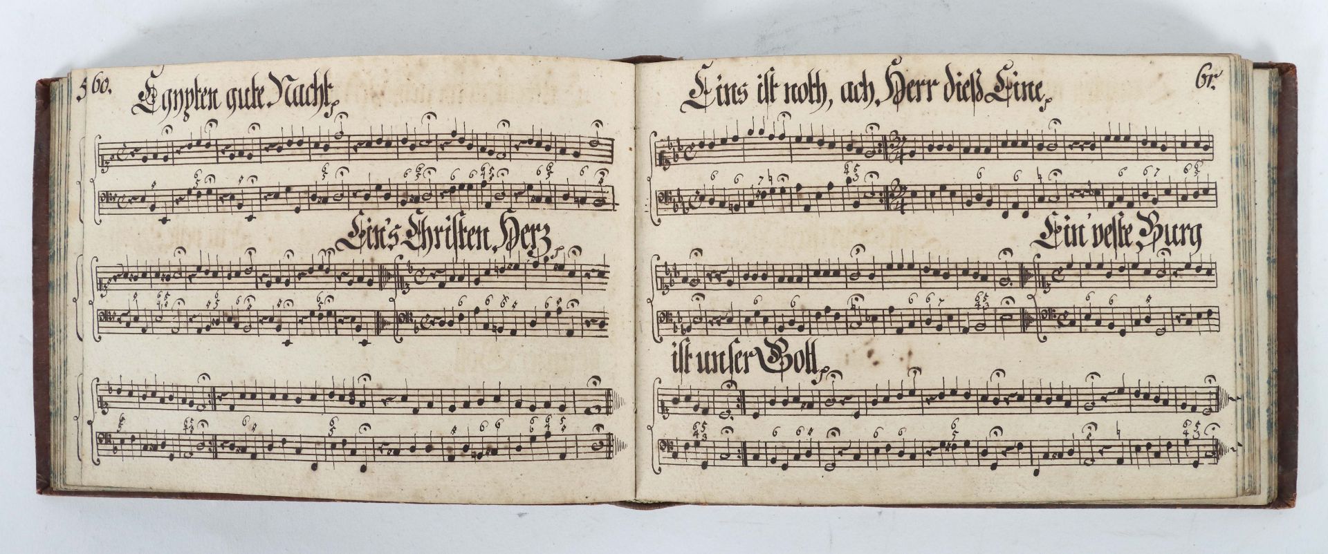 Choralbuch 1778, deutsche Handschrift - Bild 4 aus 5