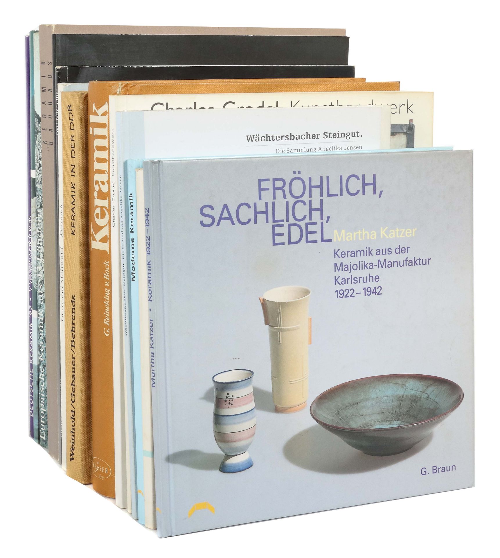 15 Keramik-Bücher u.a. Weber, Keramik