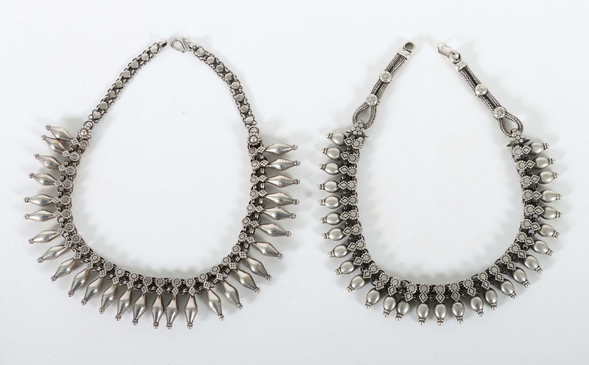 2 Halsketten Rajasthan/Indien, 1950er