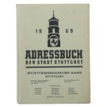 Adressbuch der Stadt Stuttgart 1969,