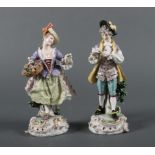 2 Rokoko Porzellanfiguren Passau,