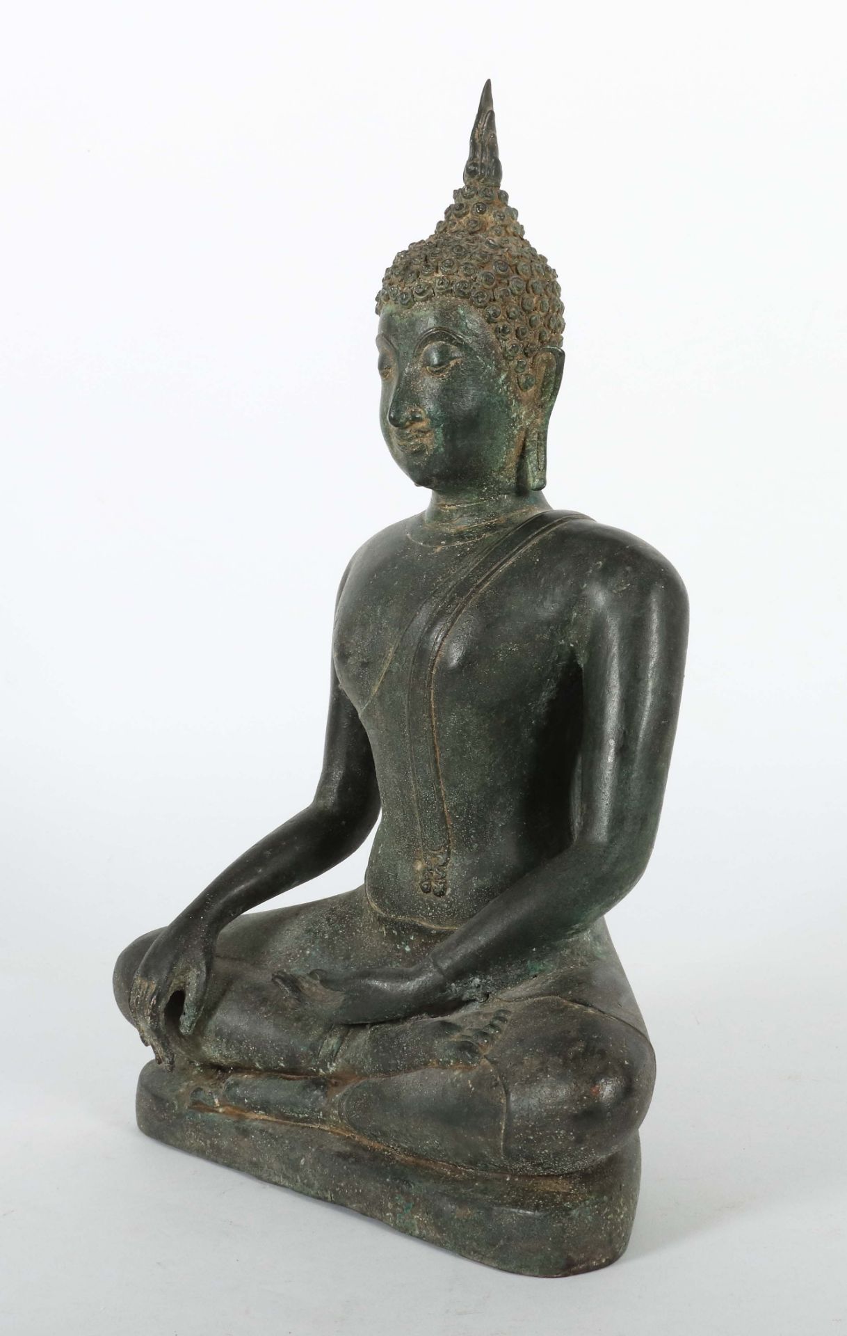 Buddhafigur Burma, antik, Bronze, - Bild 2 aus 4