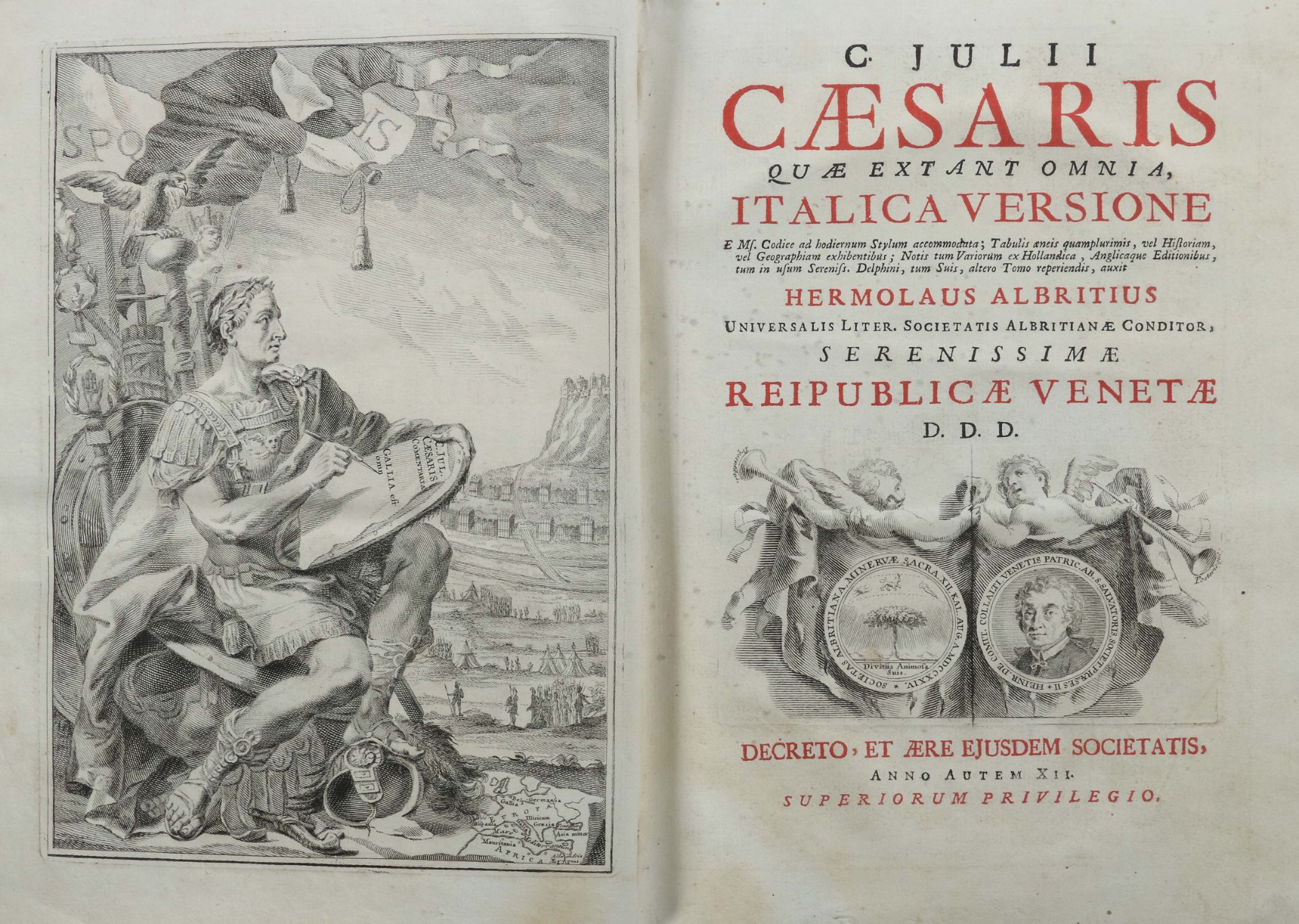 C. Julii Caesaris quae extant omnia, - Bild 3 aus 6