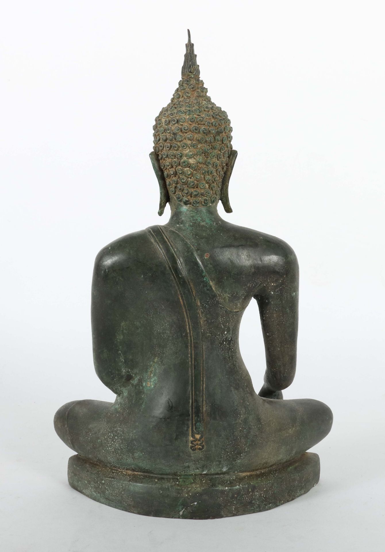 Buddhafigur Burma, antik, Bronze, - Bild 3 aus 4