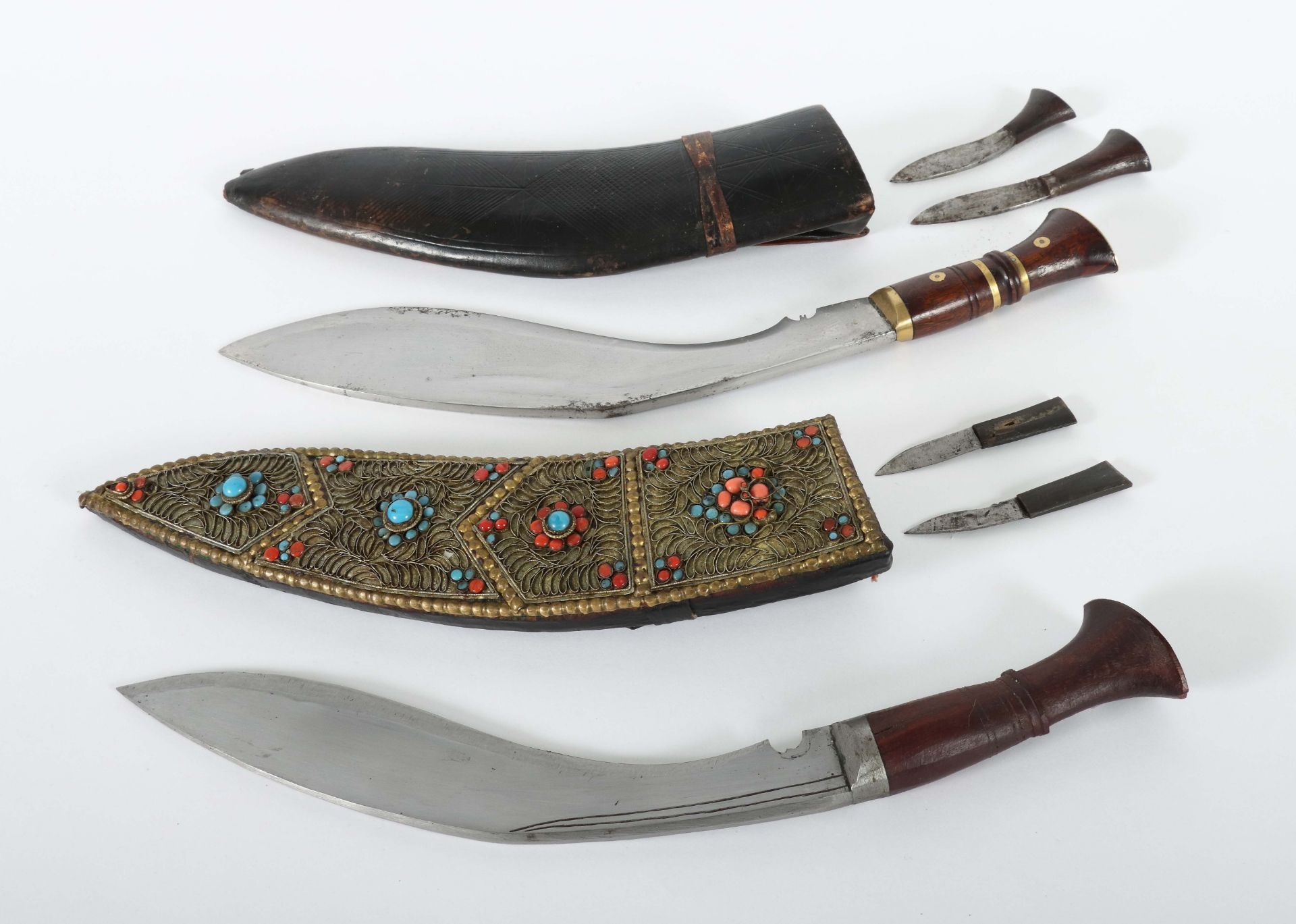 Zwei Khukuri Messer Nepal, 20. Jh., 1x - Bild 2 aus 3